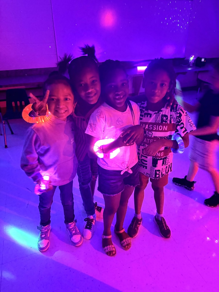 Students having a fun time at Dance Party.