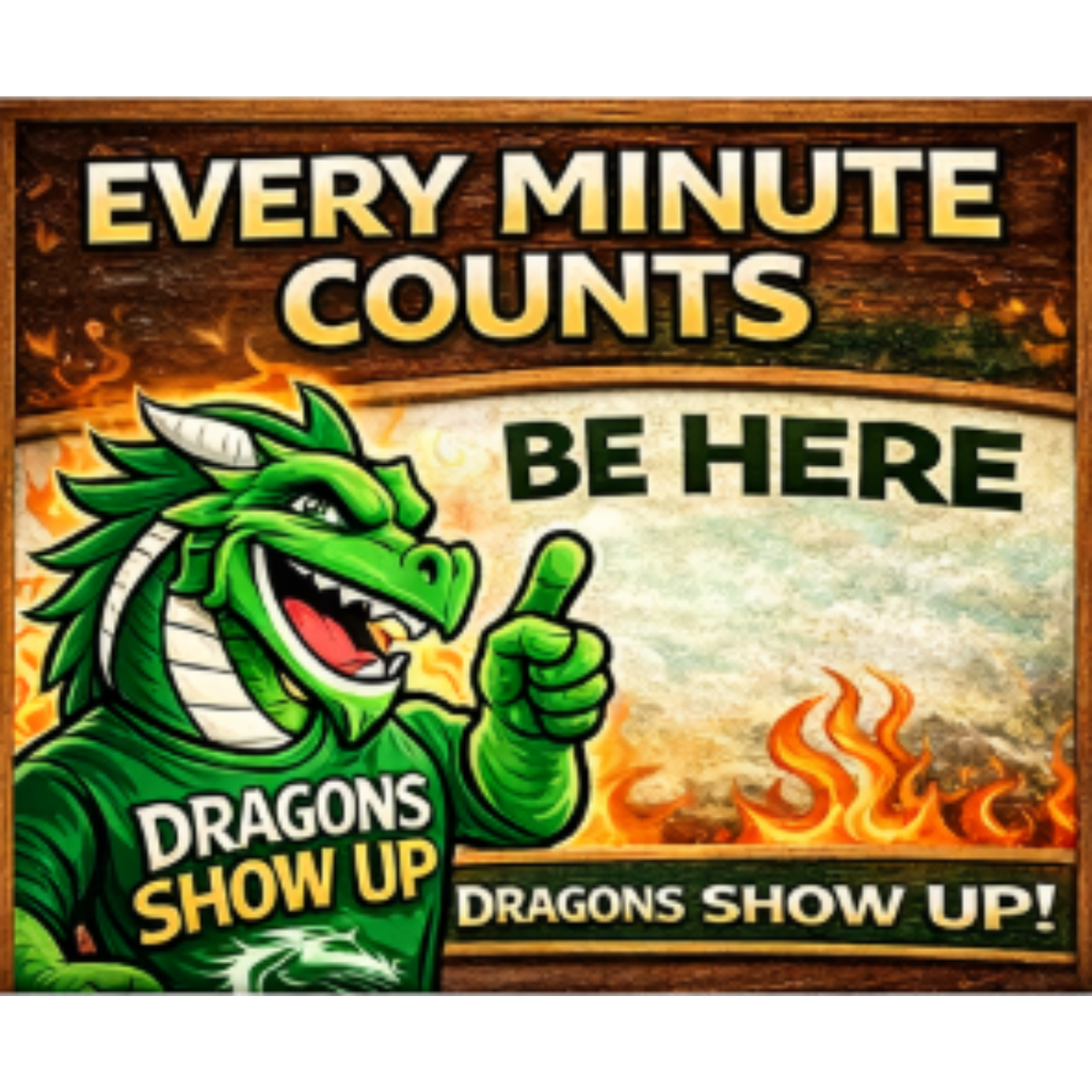 Dragons show up post