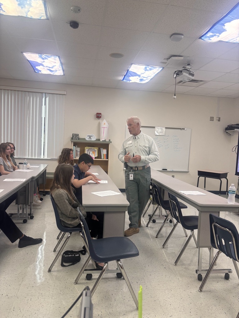 Mr. Whidden and students