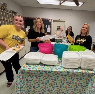 Nacho lunch from PTO for our staff.