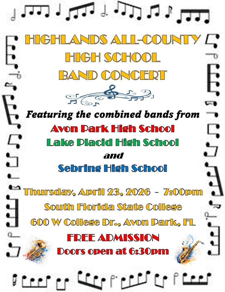 All county band concert.