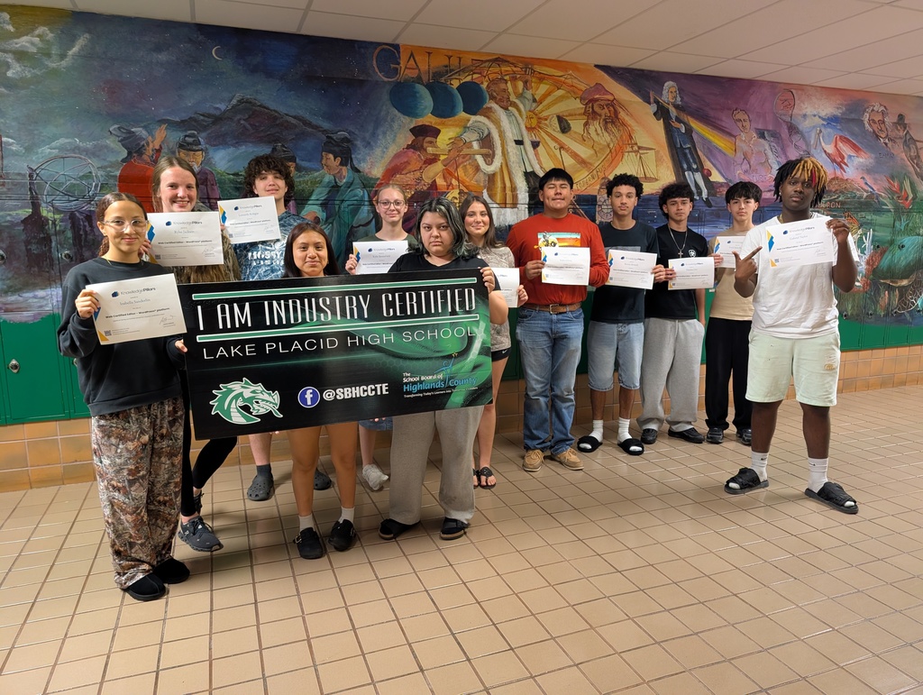 Students with certificate