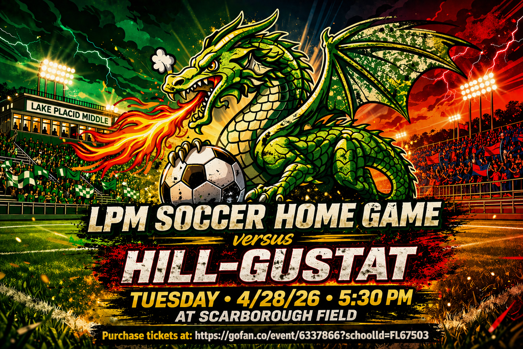 LPM Soccer Proo: LPM vs. Hill-Gustat, Tuesday 4/28/26 at 5:30 PM.