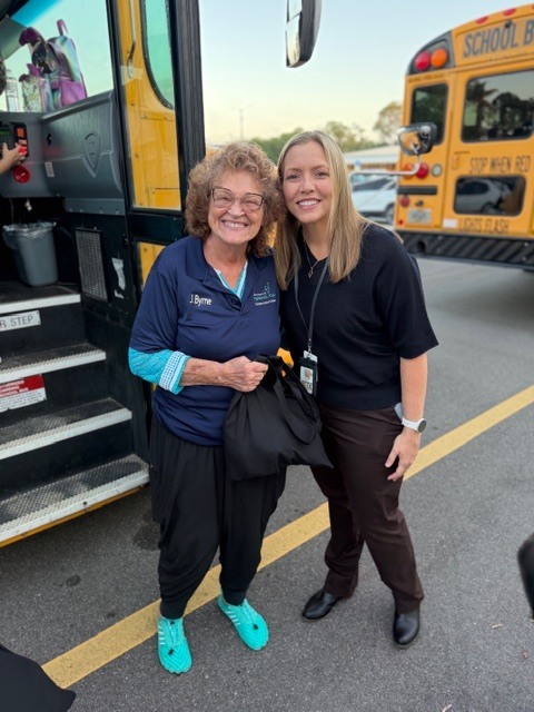 CTE celebrates our bus drivers with a small token of our appreciation.