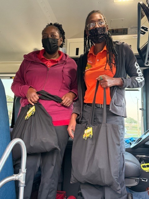 CTE celebrates our bus drivers with a small token of our appreciation.