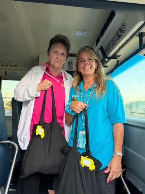 CTE celebrates our bus drivers with a small token of our appreciation.