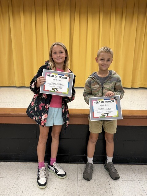 Celebrating siblings from the Herd of Honor who showed Grit in April.