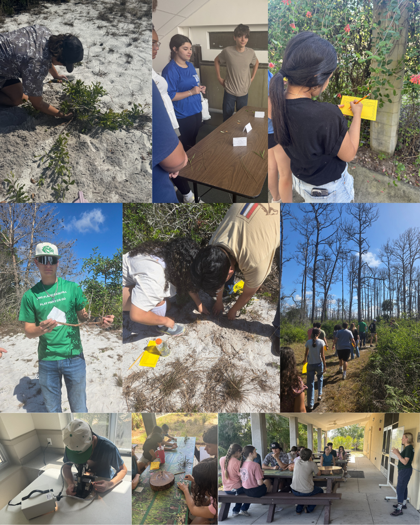 Students at Archbold Biological Station