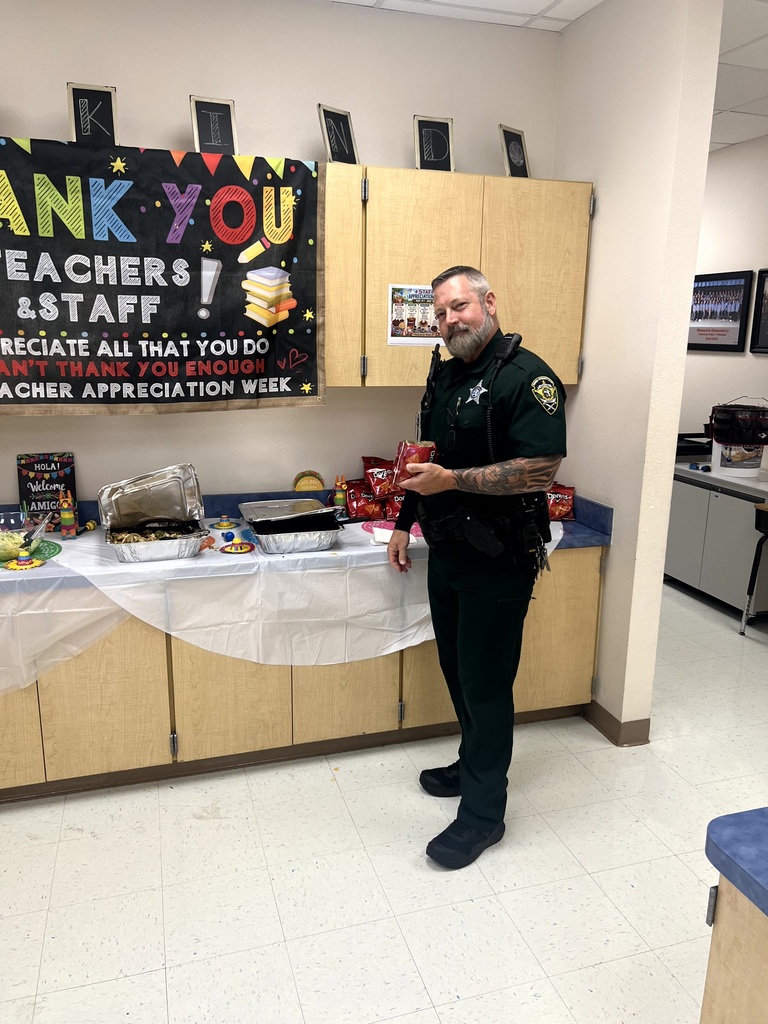 MES Staff for Staff Appreciation Week getting Walking tacos on Cinco de Mayo.