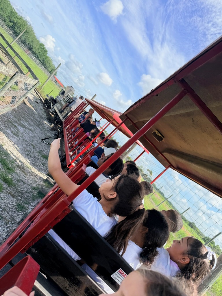 MES 2nd graders enjoying Hunsader farm field trip.