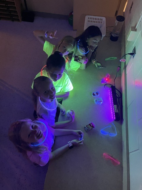 ✨🐴 Mrs. Jones' class ended the school year on a bright note with an awesome Glow Party! 🐴✨