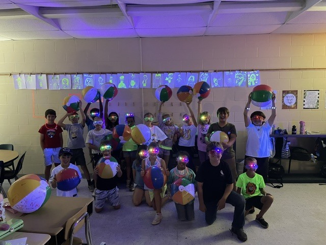 ✨🐴 Mrs. Jones' class ended the school year on a bright note with an awesome Glow Party! 🐴✨