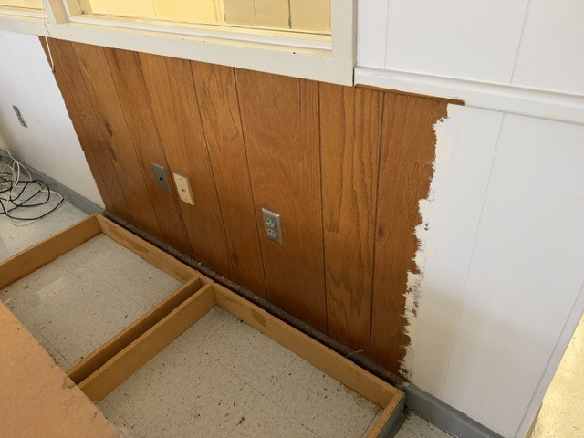 💙🐴 Exciting Changes at CTE! 🐴💙  This summer, our front office is getting a much-needed remodel and update to help keep our students, staff, and visitors as safe as possible. Believe it or not, our office has remained largely unchanged since CTE opened in 1991—aside from a tile replacement about 15 years ago and painting over the original wood paneling. (Who remembers that original wood? 😊)  