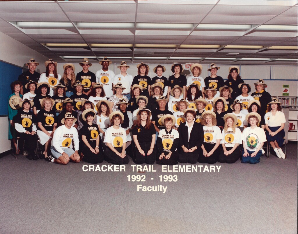 1992 1993 CTE Staff