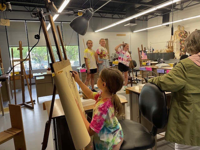 This spring, members of the CTE Art Club had an incredible opportunity to visit South Florida State College's Art Department for a day filled with creativity, exploration, and hands-on learning!