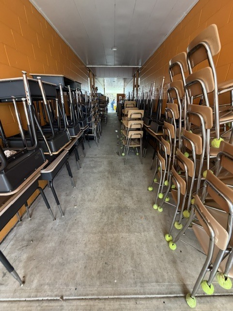 A huge thank you to Ms. Sonia, our fabulous Plant Manager, and her dedicated HES crew for all of their hard work this summer. From moving everything out of classrooms to stripping floors, deep cleaning, and applying fresh wax, they are working tirelessly to make sure our campus is clean, safe, and shining for the 2026-2027 school year.