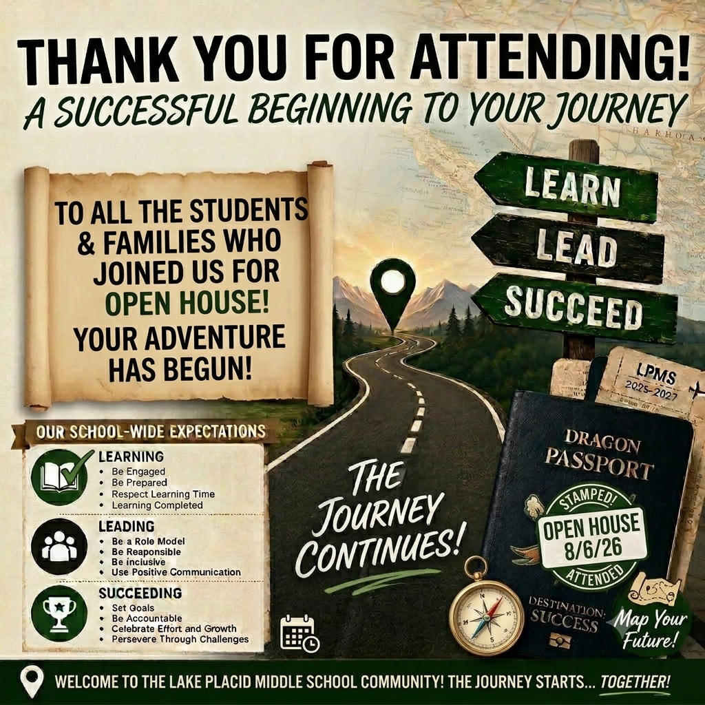 Image file for the LPM Open House on 8/6/26 - thanking families for attending