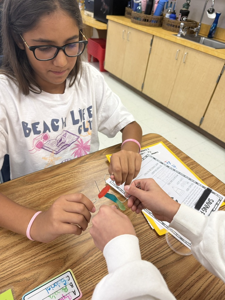 fifth graders learning