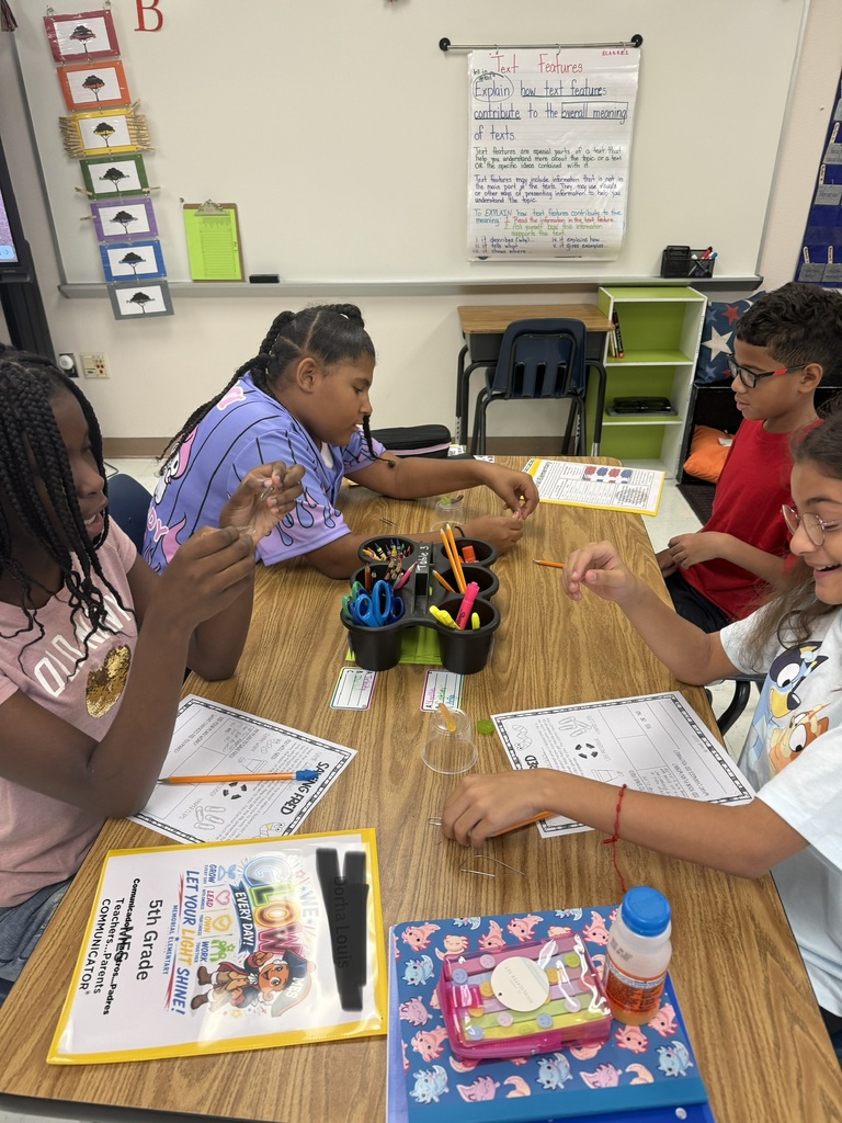 fifth graders learning