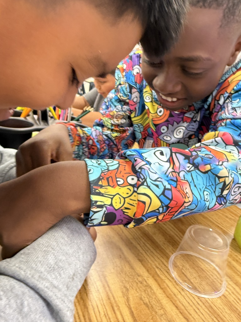 fifth graders learning