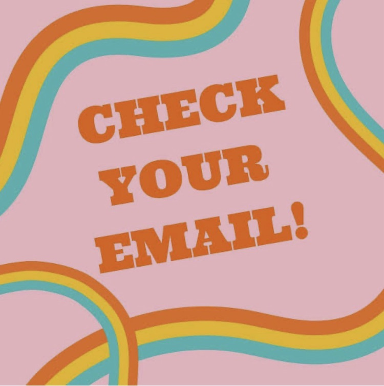 check your email