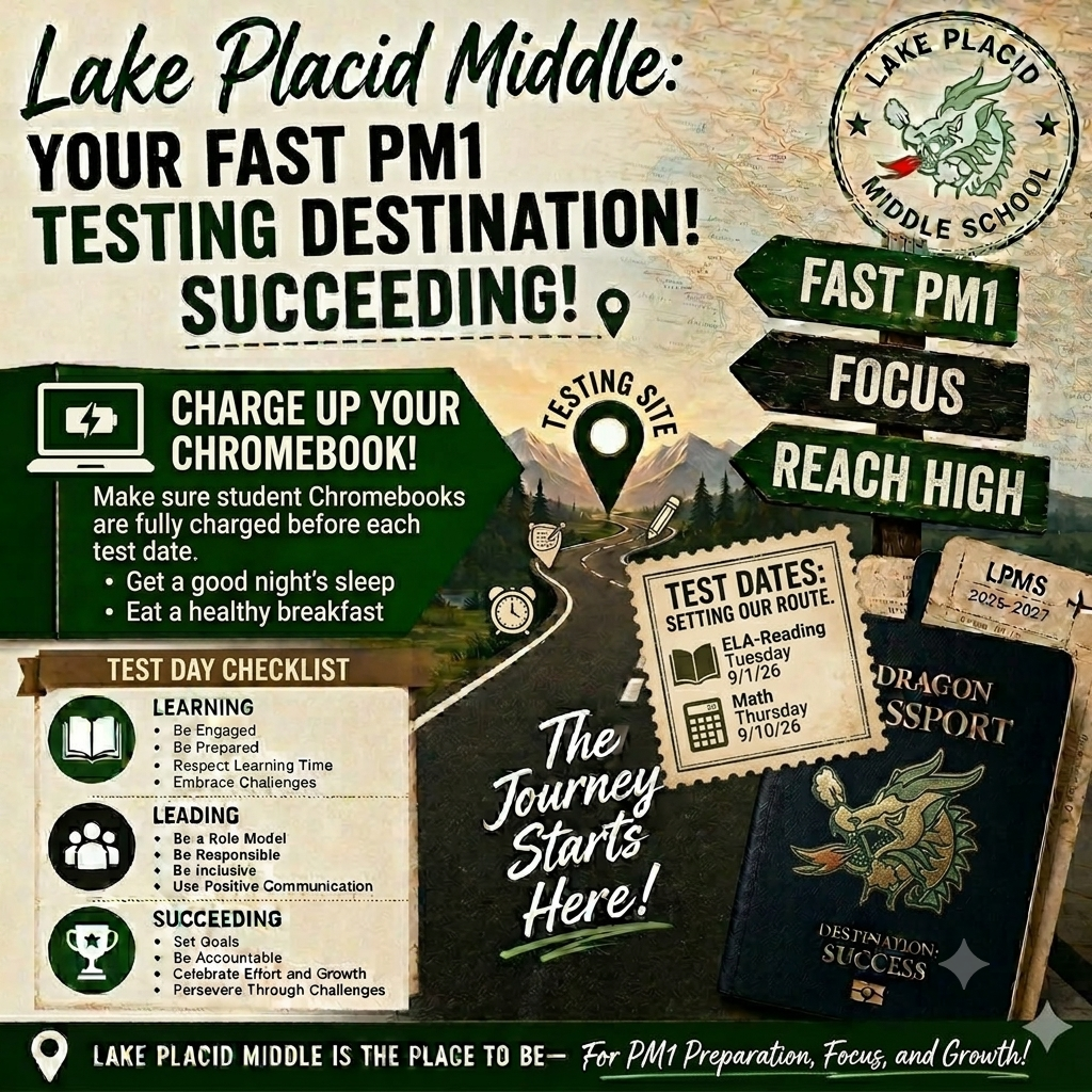 LPM Image file: FAST PM1 Testing. ELA-Reading on 9/1/26 and Math on 9/10/26.