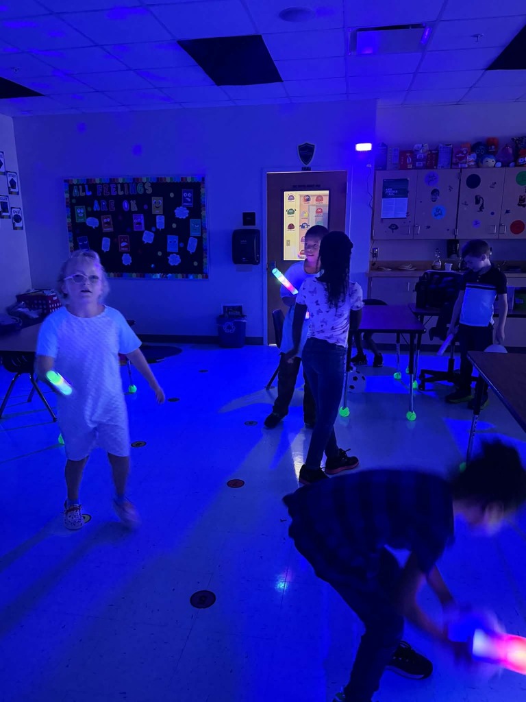 PBIS celebration, students celebrating!