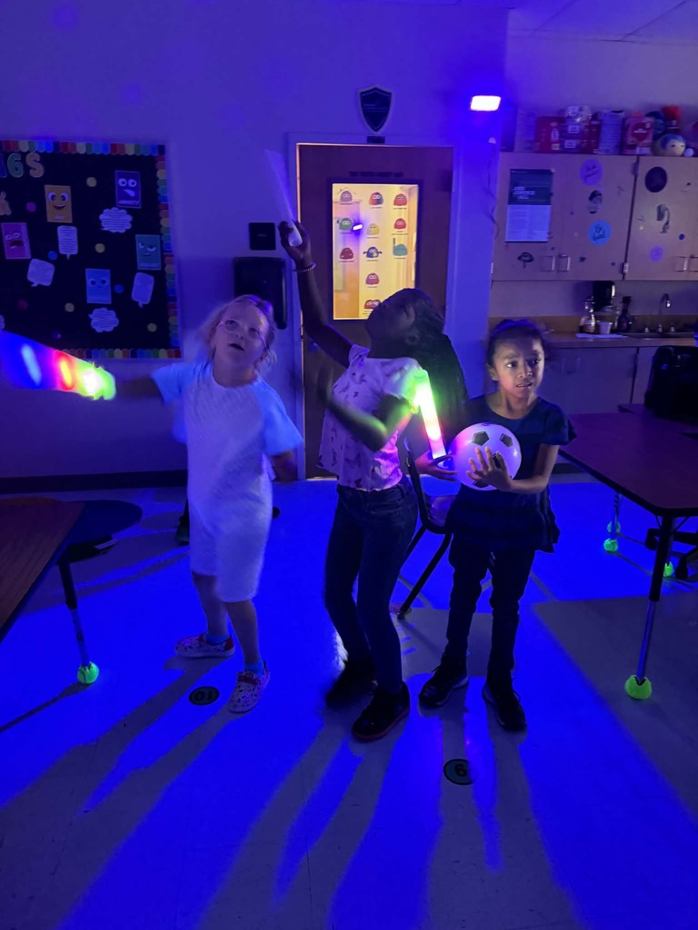 PBIS celebration, students celebrating!