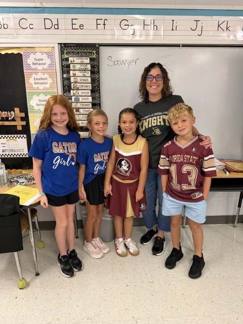 What a great day to show our school spirit! We loved seeing our Mustangs representing their favorite colleges and showing off their school pride! 