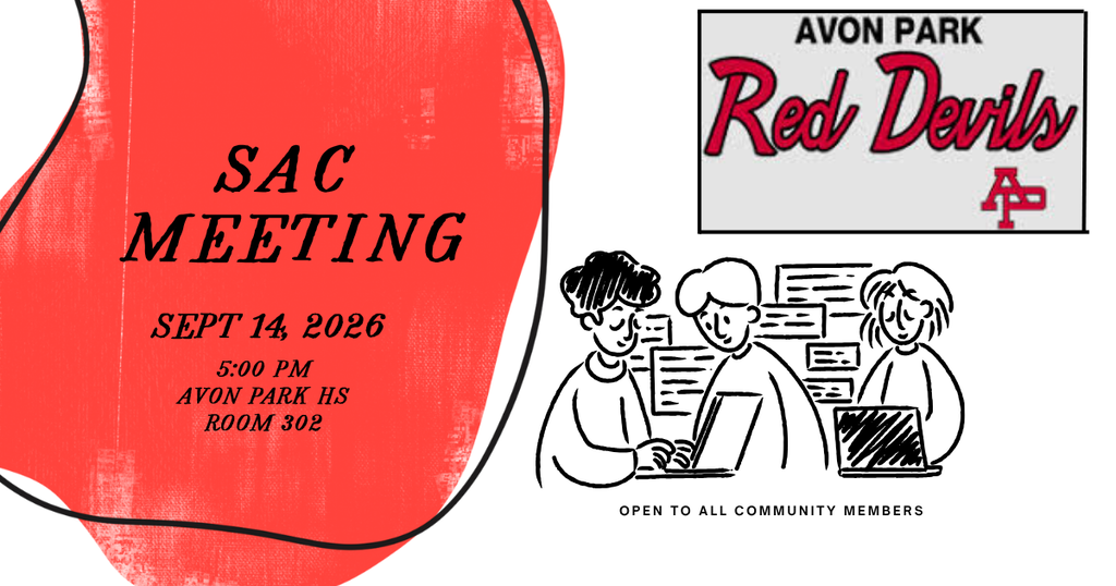 SAC meeting open to the public on 9/14/26 in room 302 at APH.