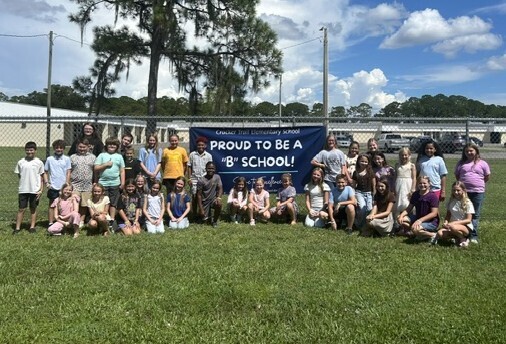 Yesterday, our amazing Leadership Students proudly hung the banner on campus for everyone to see. We are incredibly proud of our Mustangs and all that this banner represents! 💙🐴