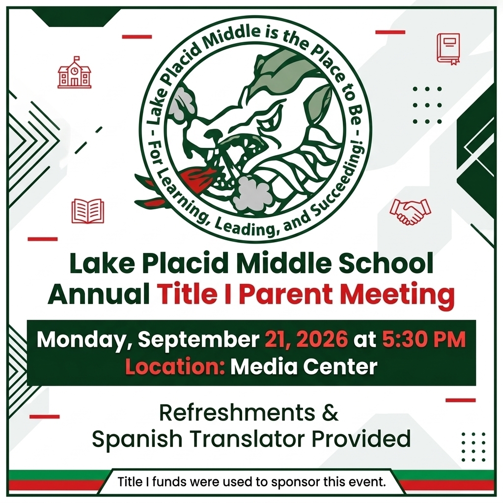 LPM Annual TItle I meeting - Monday 9/21/26