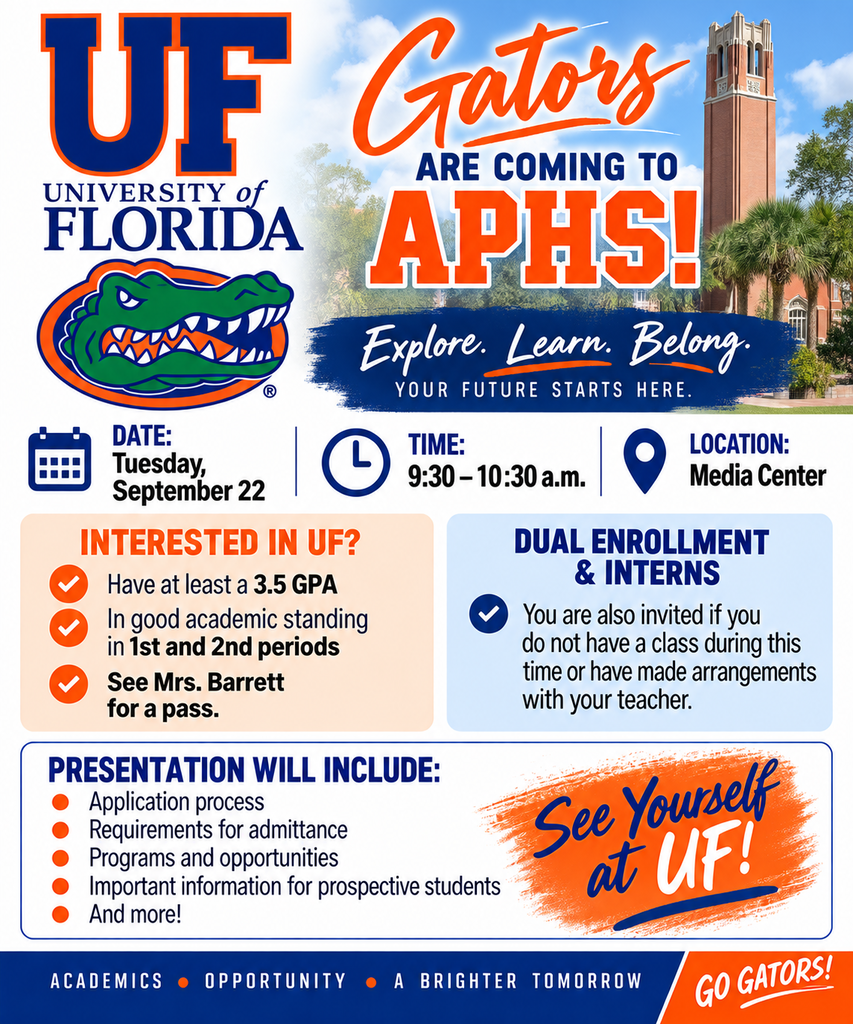 Gators are coming to UF