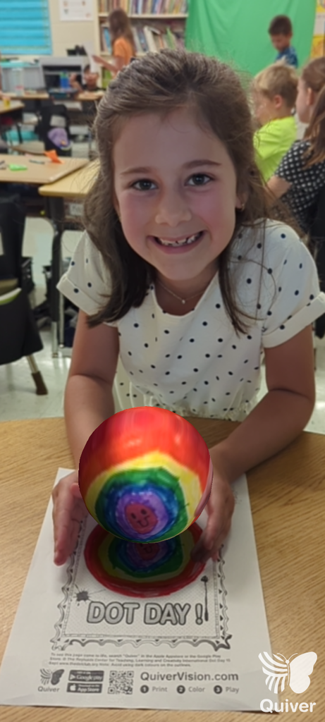 Here’s how Mrs. Carter’s class celebrated! Our second-grade Mustangs put their creativity to work, explored their unique ideas, and showed us that sometimes it only takes one little dot to make a BIG difference!
