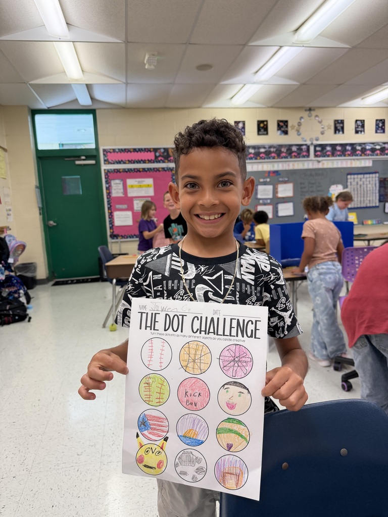 Here’s how Mrs. Turner’s class celebrated! Our second-grade Mustangs let their creativity shine as they explored, created, and discovered that even the smallest dot can become something BIG! 