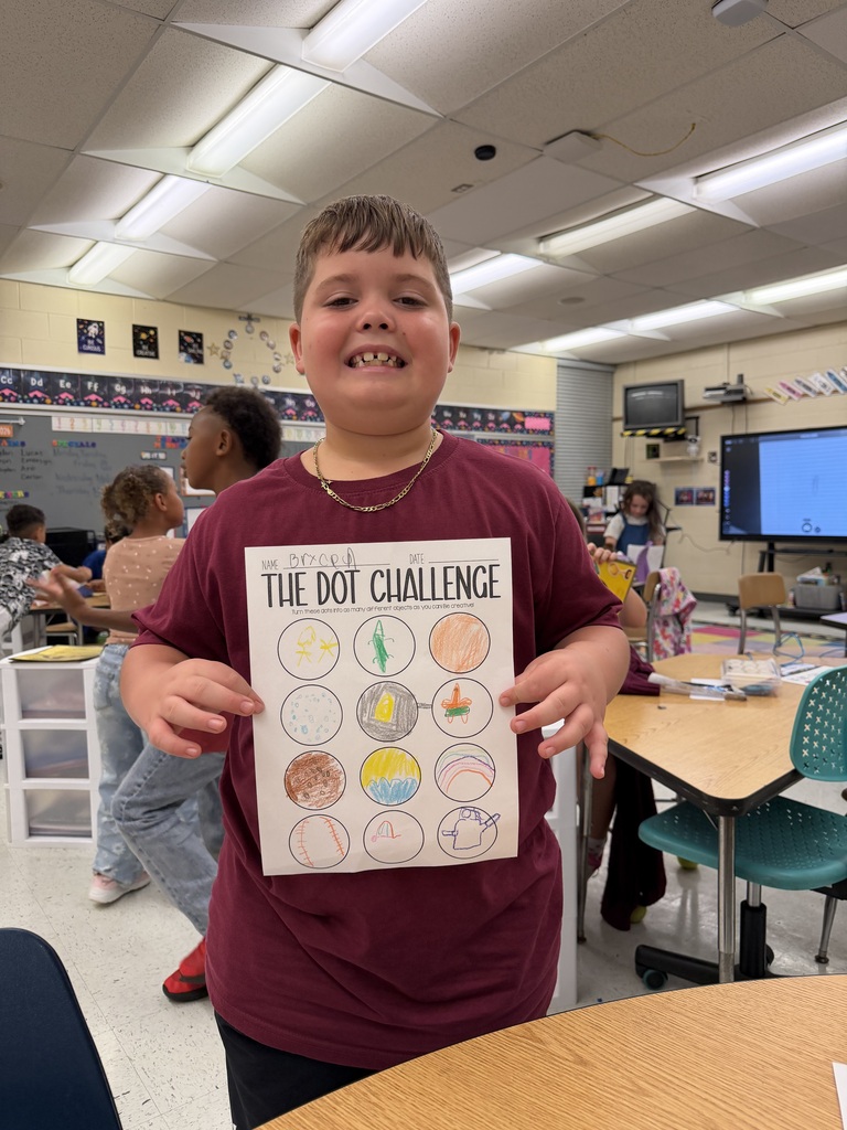Here’s how Mrs. Turner’s class celebrated! Our second-grade Mustangs let their creativity shine as they explored, created, and discovered that even the smallest dot can become something BIG! 
