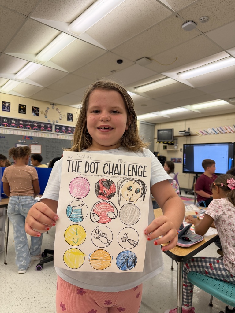 Here’s how Mrs. Turner’s class celebrated! Our second-grade Mustangs let their creativity shine as they explored, created, and discovered that even the smallest dot can become something BIG! 
