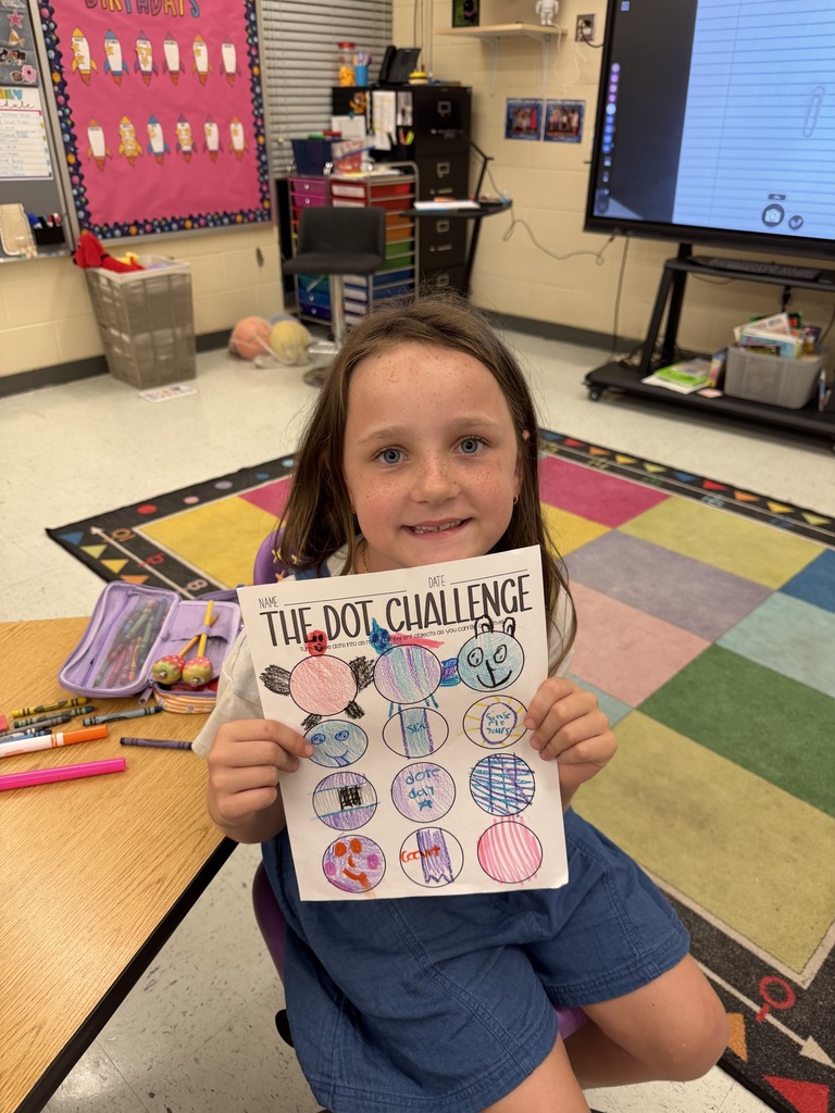 Here’s how Mrs. Turner’s class celebrated! Our second-grade Mustangs let their creativity shine as they explored, created, and discovered that even the smallest dot can become something BIG! 