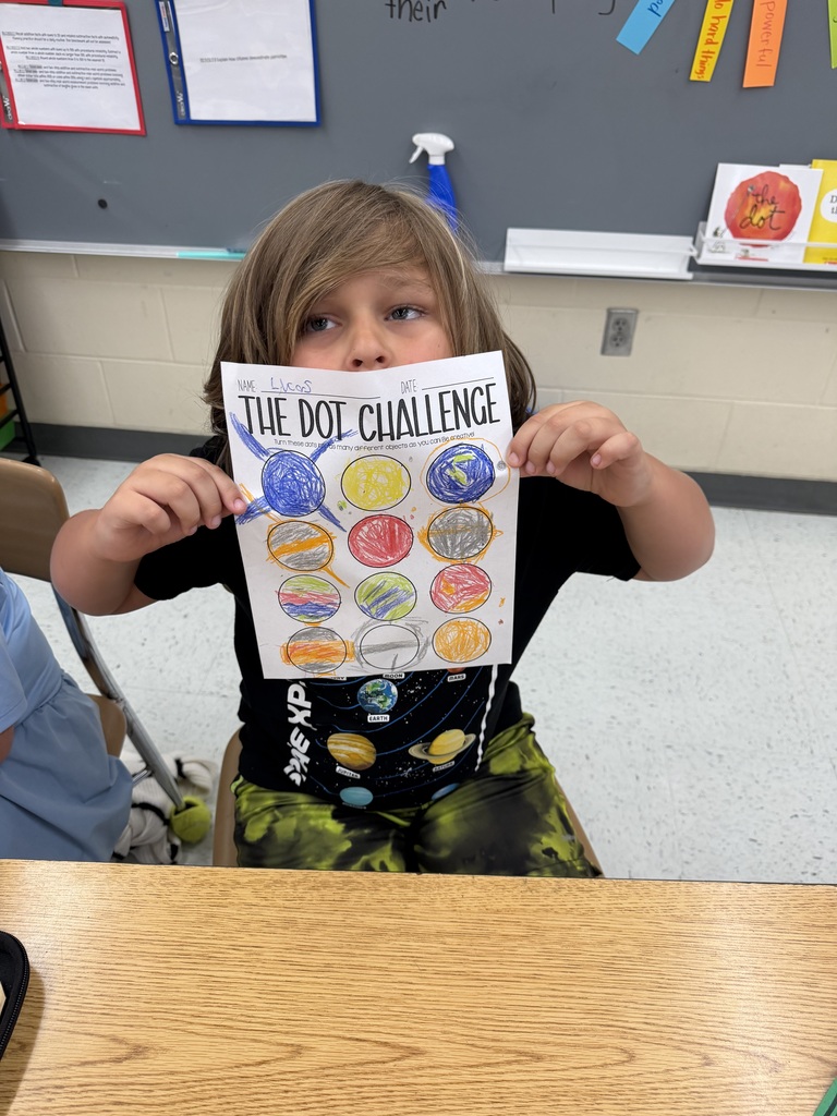 Here’s how Mrs. Turner’s class celebrated! Our second-grade Mustangs let their creativity shine as they explored, created, and discovered that even the smallest dot can become something BIG! 