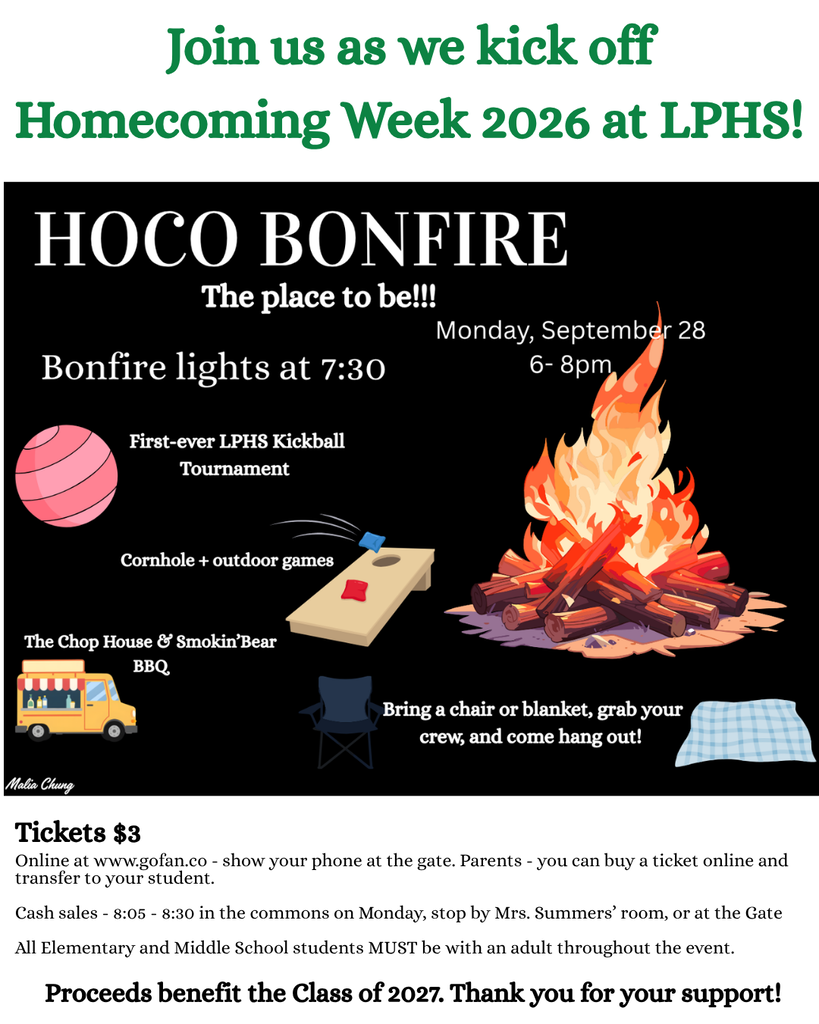 LPHS Bonfire Night Info