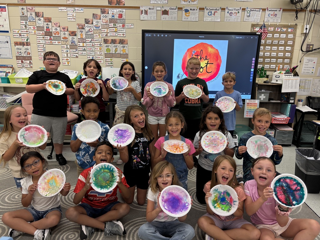 Our last class to highlight is Mrs. Arnesen’s class! 🎨🐎 Her students embraced the spirit of Dot Day by getting creative!
