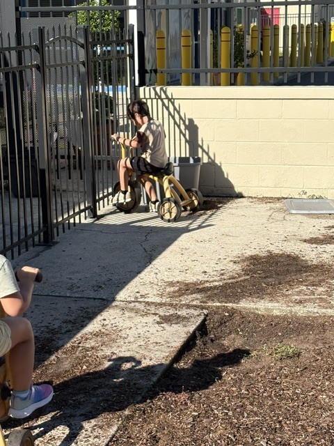 Our Pre-K students are having a blast riding their trikes around the playground, enjoying fresh air, sunshine, and plenty of smiles! 😄  But before these little racers could hit the track, they needed a test ride! 🛠️🚲 A huge thank-you to our amazing Pre-K teachers and our incredible Plant Manager, Mrs. Sonia, for getting the trikes out of the “garage” and making sure everything was ready to roll! 👏❤️