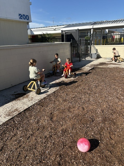 Our Pre-K students are having a blast riding their trikes around the playground, enjoying fresh air, sunshine, and plenty of smiles! 😄  But before these little racers could hit the track, they needed a test ride! 🛠️🚲 A huge thank-you to our amazing Pre-K teachers and our incredible Plant Manager, Mrs. Sonia, for getting the trikes out of the “garage” and making sure everything was ready to roll! 👏❤️