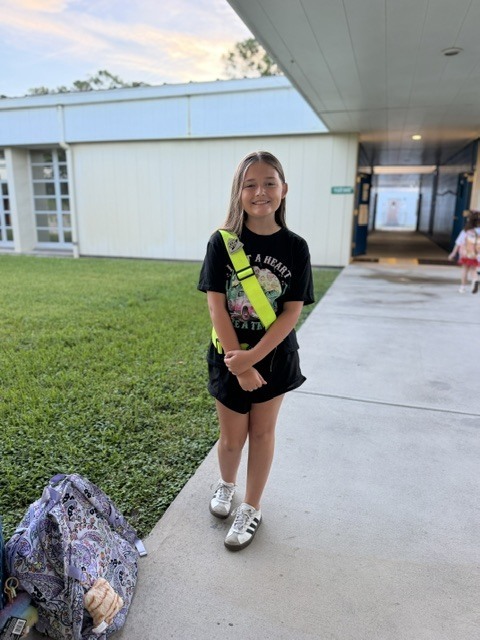 Please join us in congratulating Kaidence H., our September Safety Patrol of the Month! 🌟👏