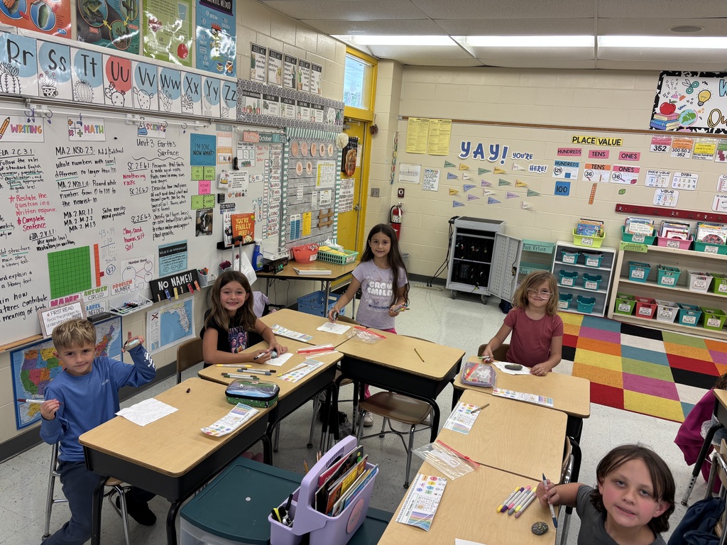 Mrs. Arneson’s second grade Mustangs have officially wrapped up their unit on Earth’s Surface! 🌎🔬