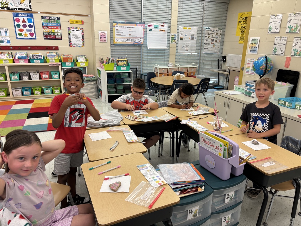 Mrs. Arneson’s second grade Mustangs have officially wrapped up their unit on Earth’s Surface! 🌎🔬