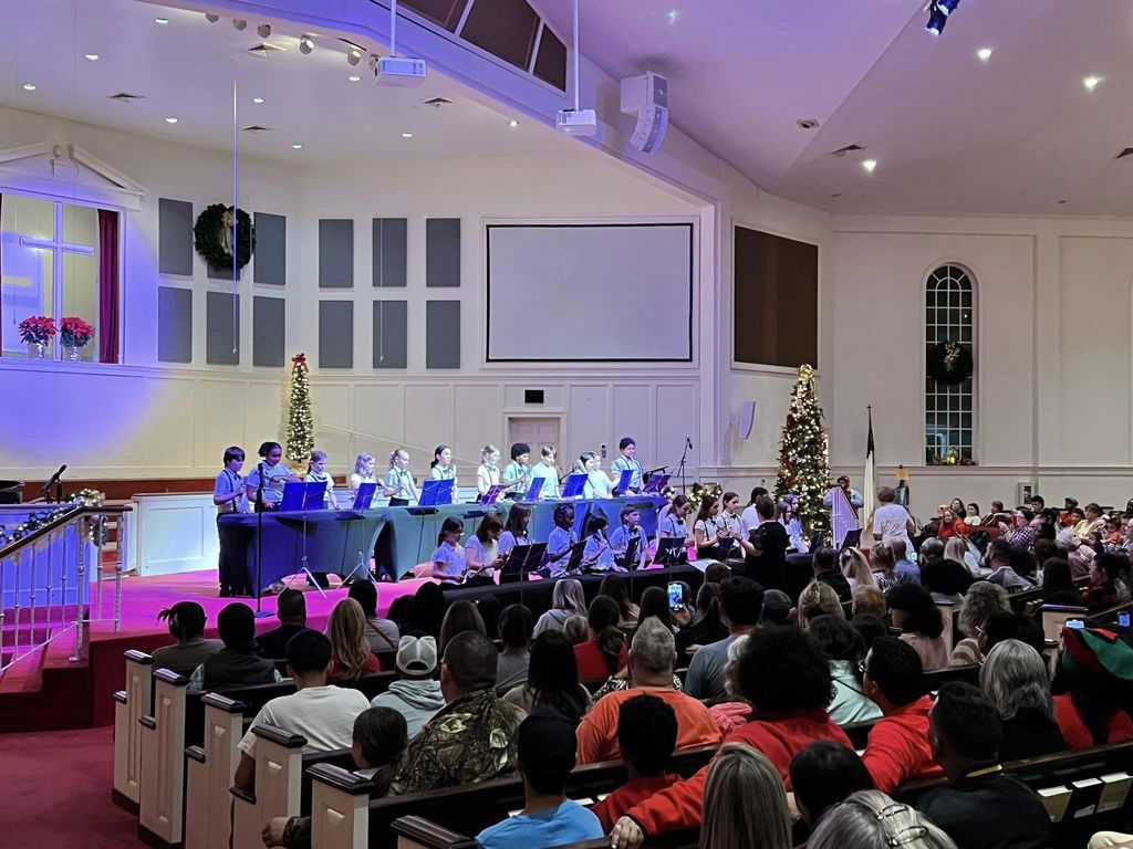 Student choir performance