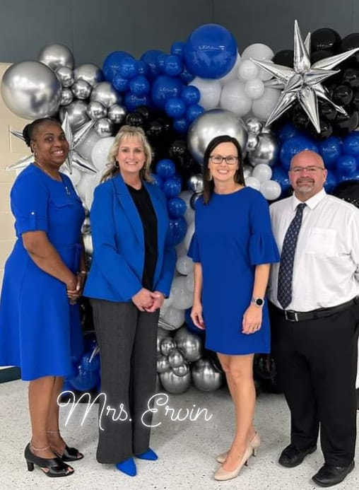 Mrs. Ervin and the SHS Assistant Principals
