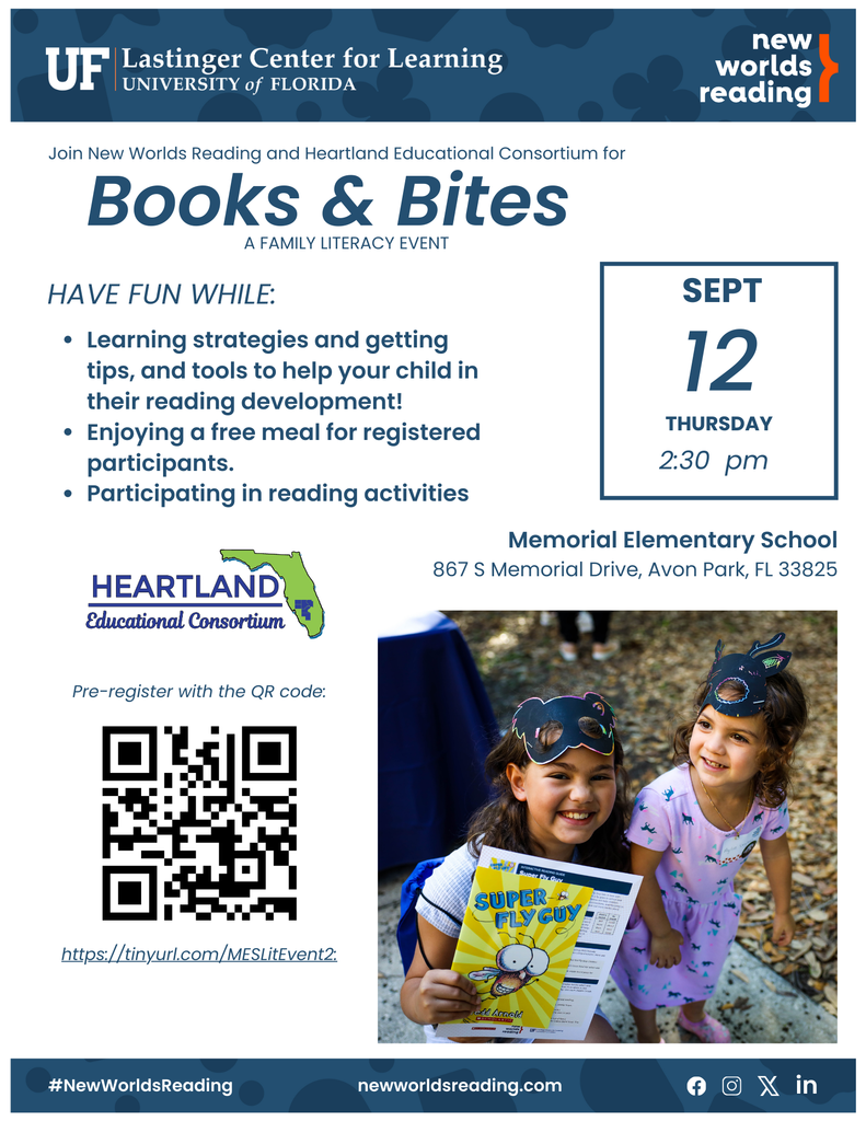 New world reading flyer english
