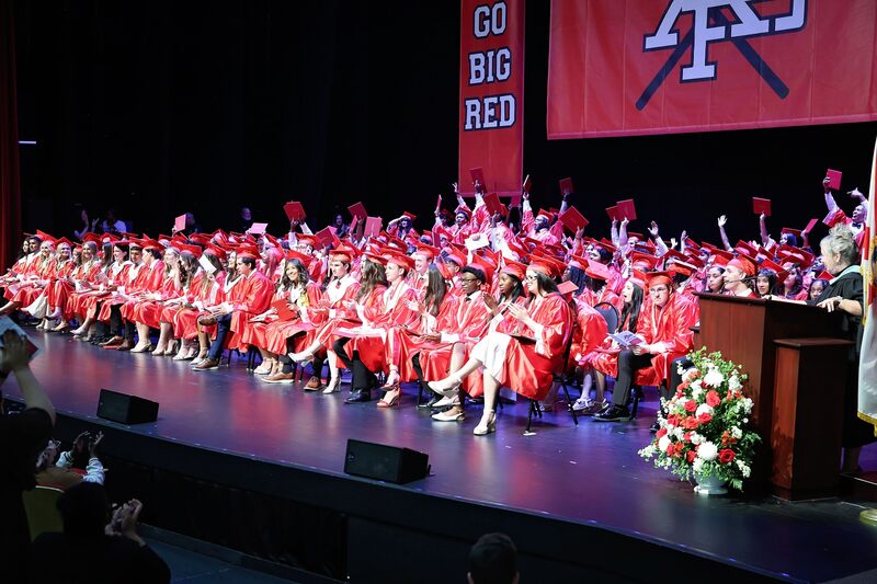 Class of 2026 on stage